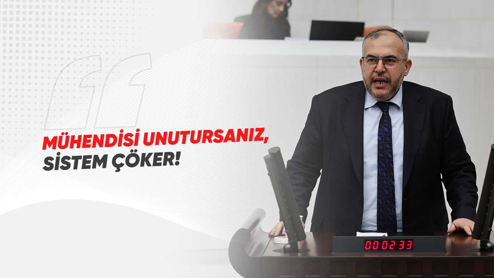 Milletvekili Çalışkan: “Kamu Mühendislerini Yok Sayarsanız Sistem Çöker”