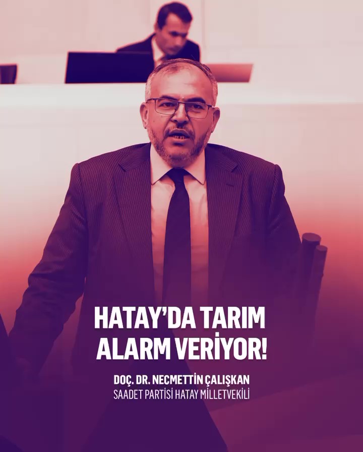 Çalışkan’dan Hatay İçin Çağrı Frame At 0M0S