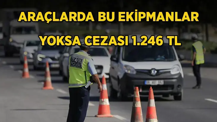 Araçlarda bulunması gereken güvenlik ekipmanları