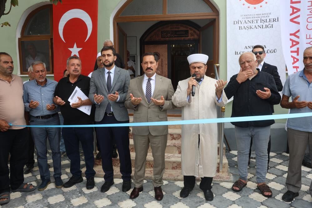 Hatay'da inşa edilen 135'inci cami ibadete açıldı