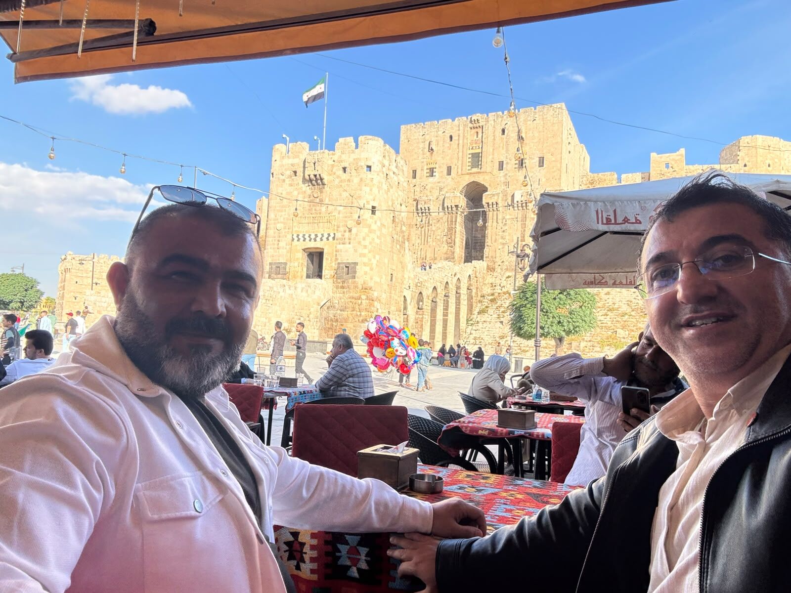Öksüz’den Azez ve Halep’te kardeşlik mesajı