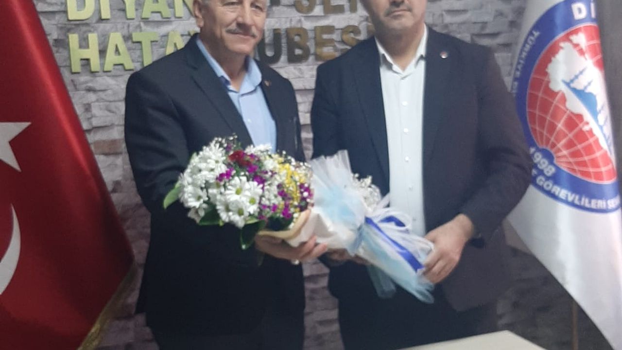 HÜSEYİN KAHRAMAN, HATAY DİYANET-SEN YENİ ŞUBE BAŞKANI SEÇİLDİ