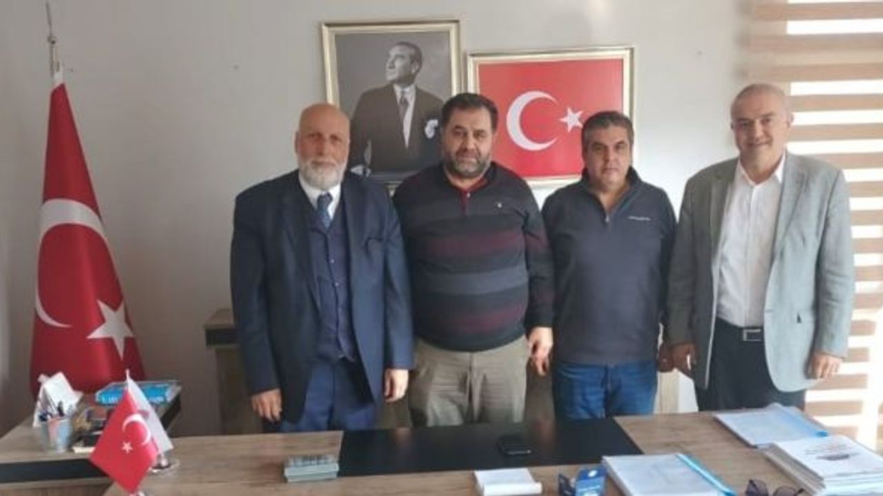 ÜNLÜ TARİHÇİ TÜTÜNCÜOĞLU'NDAN, ANKARA HATAYLILAR DERNEĞİNE NEZAKET ZİYARETİ