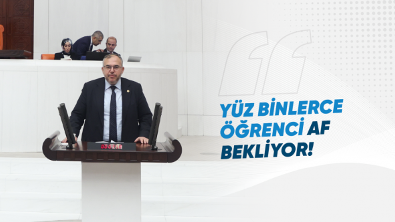ÇALIŞKAN: “GELECEĞİMİZİ İNŞA EDECEK GENÇLERE ÖĞRENCİ AFFINI ÇOK GÖRMEYİN!”