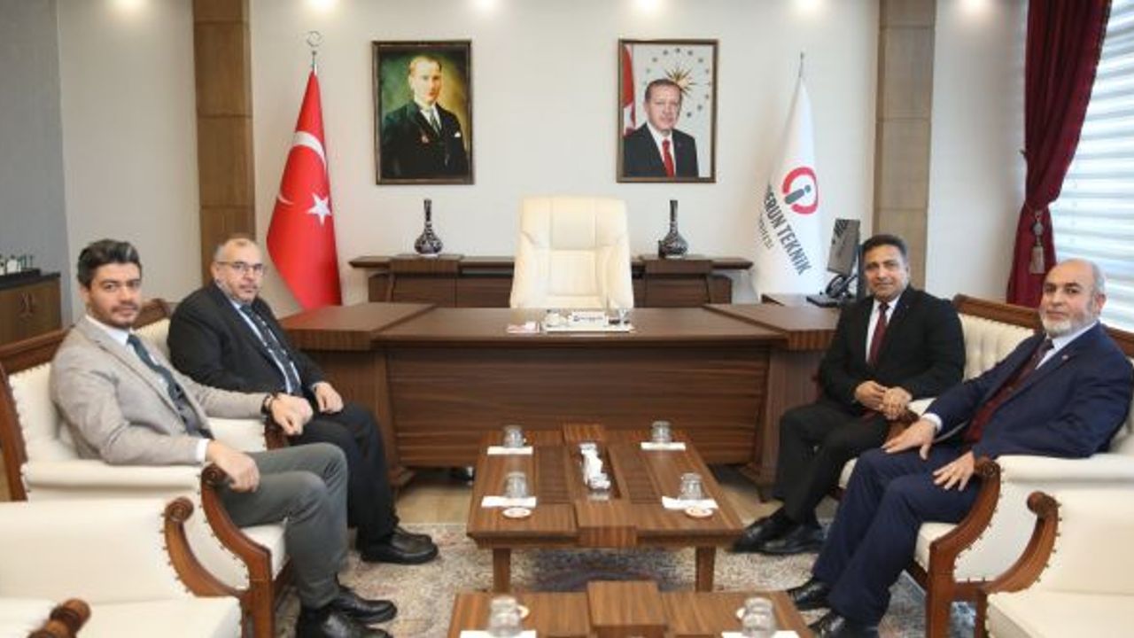 MİLLETVEKİLİ ÇALIŞKAN’DAN  İSTE REKTÖRÜ DURUEL’E ZİYARET