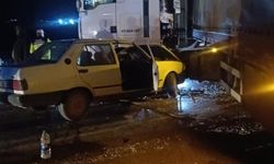 kazada Fiat Tofaş hurdaya döndü: 2 yaralı