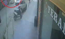 Otomobili oyuncak araba gibi önünde sürükledi, arkasına bakmadan gitti