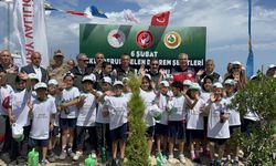 Deprem şehitleri için binlerce fidan toprakla buluştu