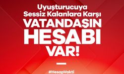 Uyuşturucuya karşı tek yürek!