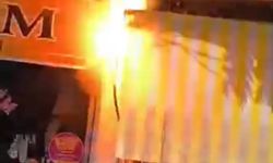 Elektrik tesisatındaki patlama paniğe neden oldu