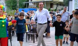 Çocuklar doyasıya eğlendi