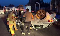 Otomobil, sepetli motosiklete çarpıştı: 6 yaralı