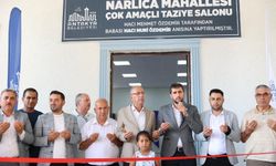 Narlıca Mahallesi çok amaçlı salon ve taziye evi açıldı