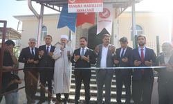 Depremin yıktığı kentte inşası tamamlanan 107’nci cami ibadete açıldı