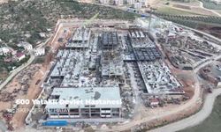 İskenderun devlet hastanesinde inşa çalışmaları sürüyor