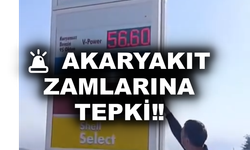 Akaryakıt zamlarına tepki‼️