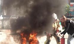 Ülkü Ocakları’ndan Hatay’da Yangın Bilinci Hamlesi