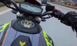 Otobanda 174 kilometre hızla ölüme meydan okuyan motosikletliye 45 bin TL ceza