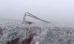 Tipi onlarca elektrik direğini yıktı, buzla kaplanan iletim hatları ekiplerce temizlendi