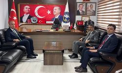 Emniyet Teşkilatından Başkan Çelik’e Ziyaret