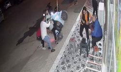 Gaz elciği basılı kalınca kaldırımda oturanlar neye uğradığını şaşırdı