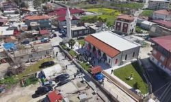 Depremin ardından inşa edilen 120. cami ibadete açıldı