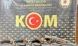 Kalaşnikof kaçakçılığında: 4 kişi tutuklandı