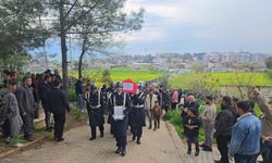 Kalp krizi geçiren asker son yolculuğuna uğurlandı