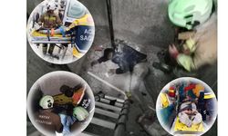 Asansör boşluğuna düşen işçi yaralandı