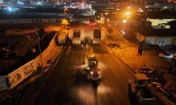 Hatay Büyükşehir Belediyesi ve Antakya Belediyesi'nden asfalt seferberliği