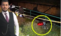 Şarampole uçan motosikletin 29 yaşındaki sürücüsü öldü