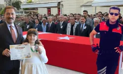 Dünya üçüncüsü olan şehit kızı, valiyi duygulandırdı
