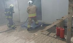 Antakya'da konteyner yangını