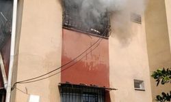 Dörtyol’da apartman dairesi alevlere teslim oldu