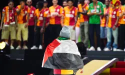 Galatasaray şampiyonluğunda Filistin bayrağıyla🗣️dikkat çekti