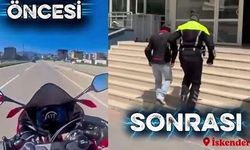 177 kilometre hız yapan sürücüye 55 bin TL ceza