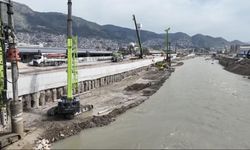Asi Nehri ıslah ve taşkın önleme projesinde çalışmalar sürüyor