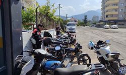 Motosiklet tamircileri ile yedek parça satıcıları denetlendi