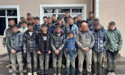 37 kaçak göçmen yakalandı