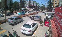 2 kişi, sürücünün dikkatiyle ezilmekten kurtuldu