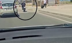 Tek teker yaparak ilerleyen sürücüye 46 bin TL ceza