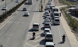 'Kaynak' yapan sürücüler dron kamerasıyla tespit edildi