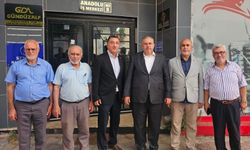 Milletvekili Çalışkan, İş İnsanı Ramazan Öksüz’ü Ahsen Demirçelik’in Ofisinde Ziyaret Etti