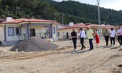 Işıklı Mahallesi’ndeki kırsal afet konutlarında sona gelindi