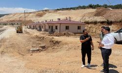 Şenköy'de afet konutları tamamlanma aşamasına geldi