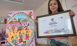 8 yaşındaki Ressam dünya birincisi oldu