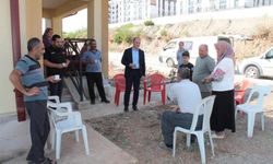 Erzin’de köy evleri ve TOKİ konutlarında inceleme gerçekleştirildi