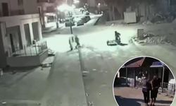 Motosikletli hırsızlar önce kameraya sonra polise yakalandı