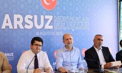 Arsuz’da muhtarlar buluşmasında mahallelerin sorunları değerlendirildi