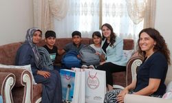 Yüreğimizdeki Işık Projesi kapsamında depremzede çocukların doğum günleri kutlandı